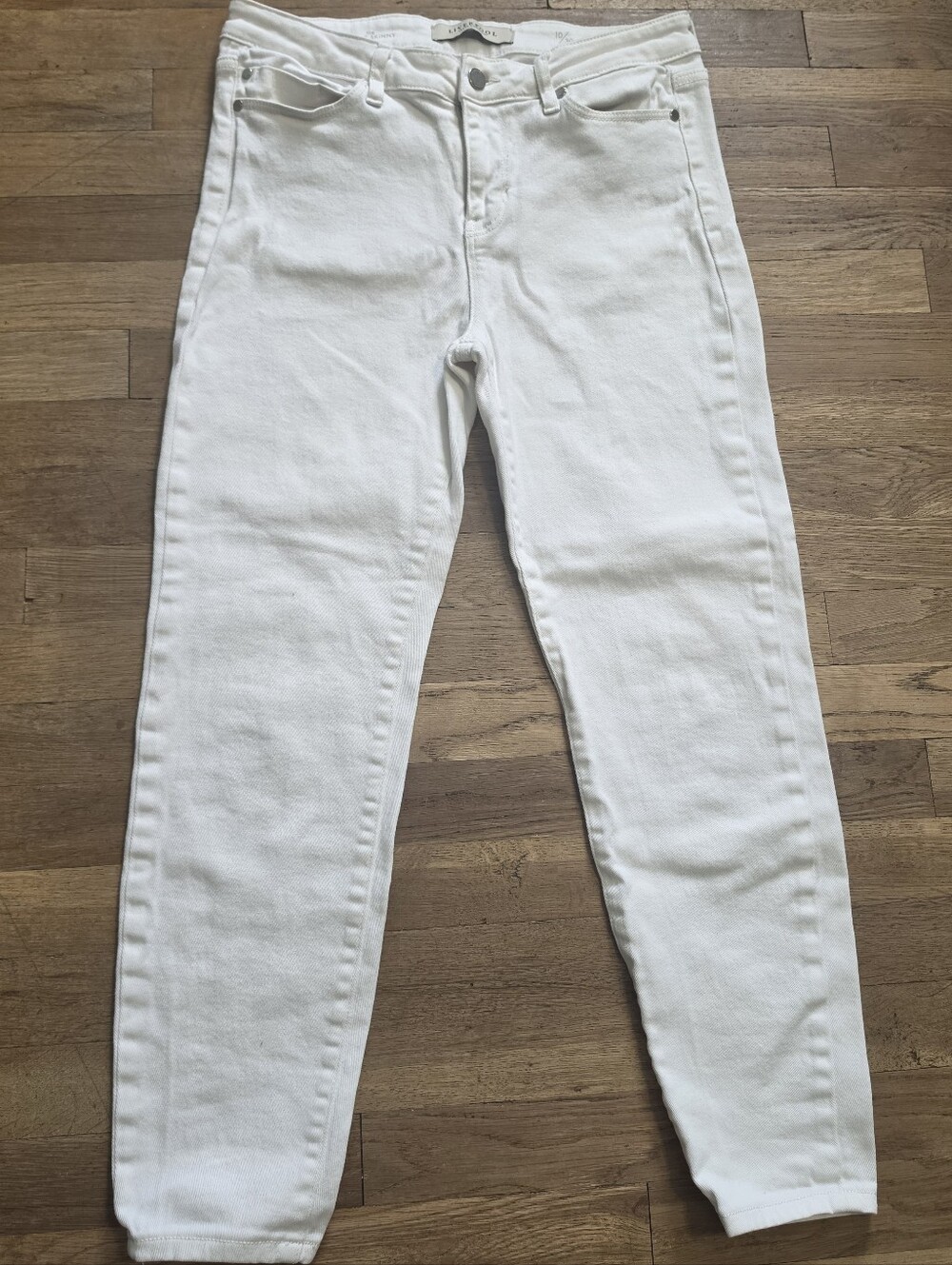 Liverpool White High-Rise Women's Jeans